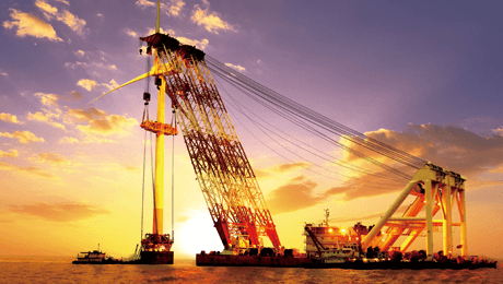 第一台自主知识产权的3.6兆瓦海上风电机舱